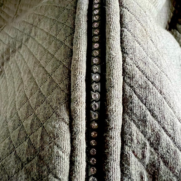 Quaker Factory olive colored vest size L - Picture 6 of 8